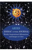 Aries Zodiac 30 Week Journal