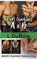 BDSM Checklist