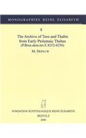 Archive of Teos and Thabis from Early Ptolemaic Thebes (P. Brux.Dem.Inv.E.8252-8256)