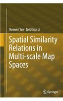 Spatial Similarity Relations in Multi-Scale Map Spaces
