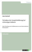 Techniken der Gesprächsführung bei schwierigen Anlässen