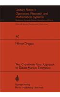 Coordinate-Free Approach to Gauss-Markov Estimation
