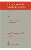 Logic Programming '87: Proceedings of the 6th Conference Tokyo, Japan, June 22-24, 1987