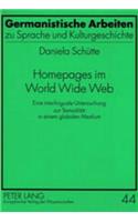 Homepages Im World Wide Web