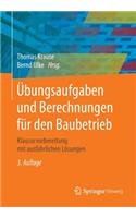 Übungsaufgaben Und Berechnungen Für Den Baubetrieb