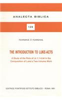 The Introduction to Luke-Acts