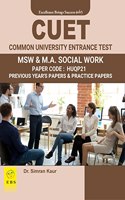 CUET MA Social Work / MSW ( Test Paper Code - HUQP21 ) Previous Year Papers & Practice Papers (English Medium)