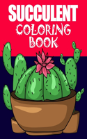 Succulent Coloring Book