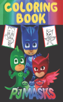 coloring book PJMASKS: coloring pages for girls and boys and fans
