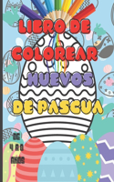 libro de colorear huevos de pascua