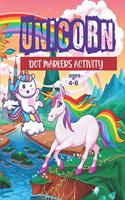 Dot Markers Activity Unicorn ages 4-8: My First Learning Dot Marker Activity Books unicorns. Learning with Unicorns . Dot Markers for Toddlers Do a Dot Art Unicorn Coloring Book for Kids 