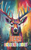Deer Coloring Book
