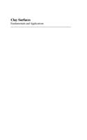 Clay Surfaces: Fundamentals and Applications