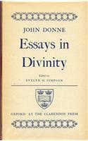 John Donne: Essays in Divinity