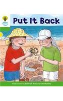Oxford Reading Tree: Level 2: First Sentences: Put It Back: (Oxford Reading Tree)