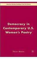 Democracy in Contemporary U.S. Women's Poetry
