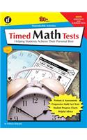 Timed Math Tests, Addition and Subtraction: Helping Students Achieve Their Personal Best