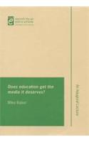 Does education get the media it deserves?