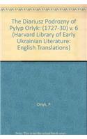 The Diariusz podrozny of Pylyp Orlyk
