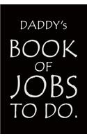 Daddy's Book of Jobs To Do