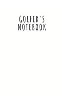 Golfer's Notebook