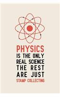 Physics is the only real science The rest are just stamp collecting