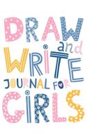 Draw And Write Journal For Girls