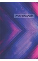 Space Motion Notebook: Medium Ruled 6x9 Journal For Sci-Fi Fans