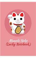 Maneki Neko Lucky Notebook