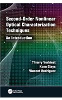 Second-Order Nonlinear Optical Characterization Techniques