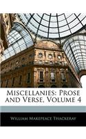 Miscellanies: Prose and Verse, Volume 4