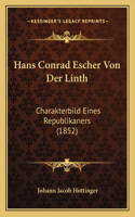 Hans Conrad Escher Von Der Linth