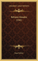 Refranes Glosados (1541)
