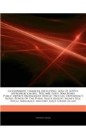 Articles on Government Finances, Including: Loss of Supply, Appropriation Bill, Welfare State, War Bond, Public "Private Partnership, Budget Process, Dependency Ratio, Power of the Purse, Blac