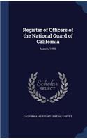 Register of Officers of the National Guard of California