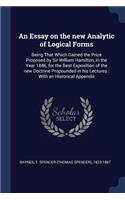 An Essay on the new Analytic of Logical Forms