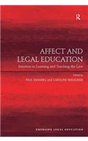 Affect and Legal Education