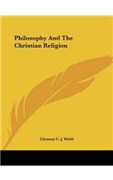 Philosophy And The Christian Religion