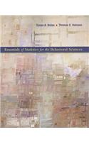 Essentials of Statistics for the Behavioral Sciences: (English)