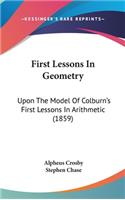 First Lessons in Geometry