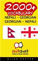 2000+ Nepali - Georgian Georgian - Nepali Vocabulary