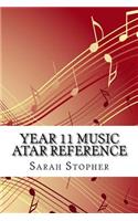 Year 11 Music ATAR Reference