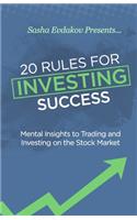 20 Rules for Investing Success