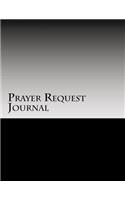 Prayer Request Journal