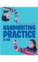 Handwriting Practice; K-2nd