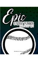Student Planner/Agenda Escolar - Biannual/Semestral (Baseball)