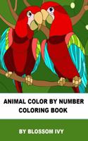 Animal Color By Number Coloring Book