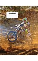 Motorcross Mud Notebook