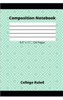 Composition Notebook 8.5