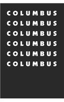 Columbus Minimalist 120 Page Notebook Lined Journal